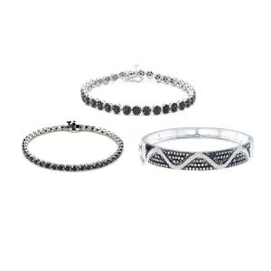 Black Diamond Collection Bracelets and Bangles Image