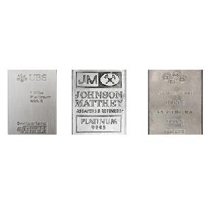 Platinum Bullion Bars Image